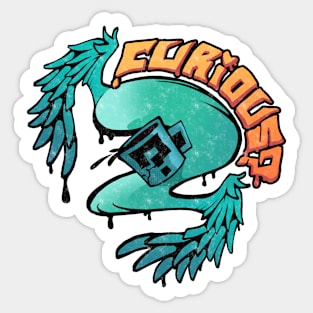 Curious Graffiti Sticker